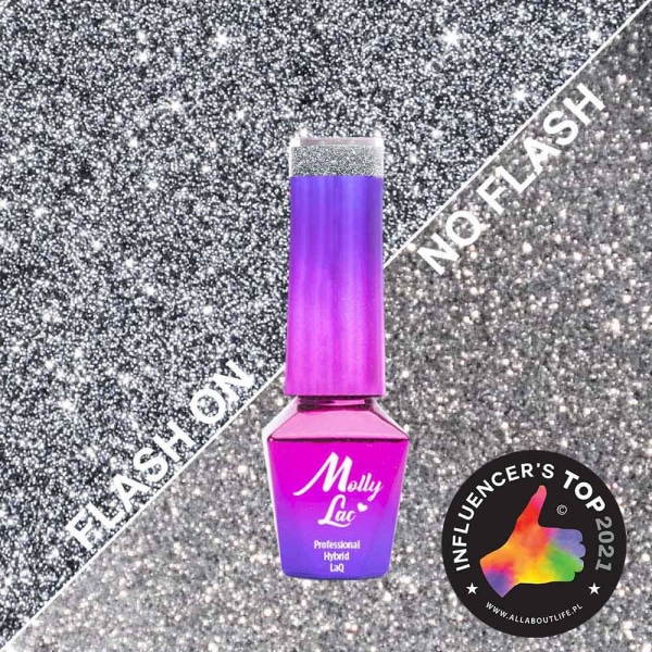 Mollylac - Gel polish - Blinkende lys - Nr565 5g UV gel/LED