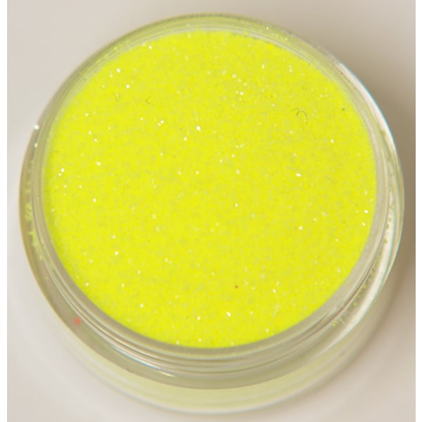 Nagelglitter - Finkornigt - Jelly yellow - 8ml - Glitter Gul