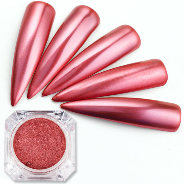 Röd rosa pärlpigment powder - Chrome pigment