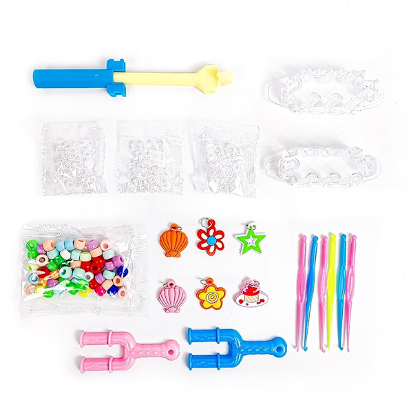 Mega kit Loom Bands - 4500 stk med tilbehør Multicolor