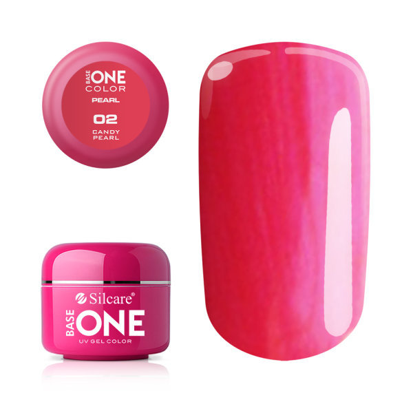 Base one - Pearl - Candy pearl 5g UV gel Pink