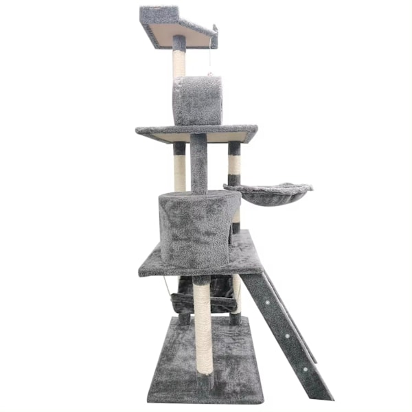 Kattetræ - 150cm - Klotræ / Klomøbler Dark grey