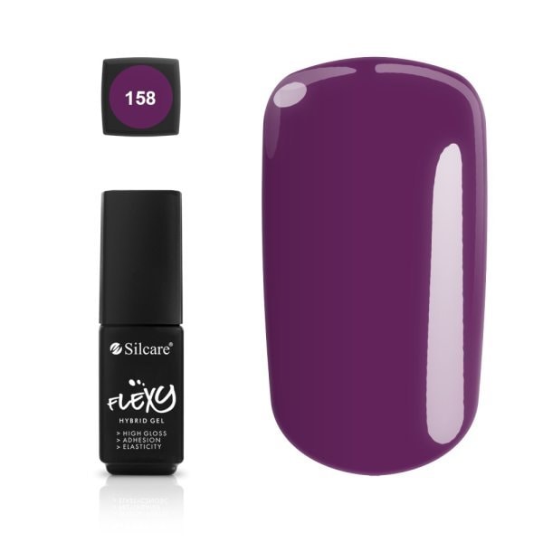 Geelilakka - Flexy - *158 4,5 g UV-geeli/LED Purple