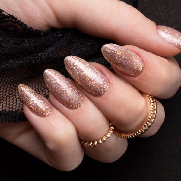 Mollylac - Gel polish - Spotlight - Nr638 - 5g UV gel/LED Gold