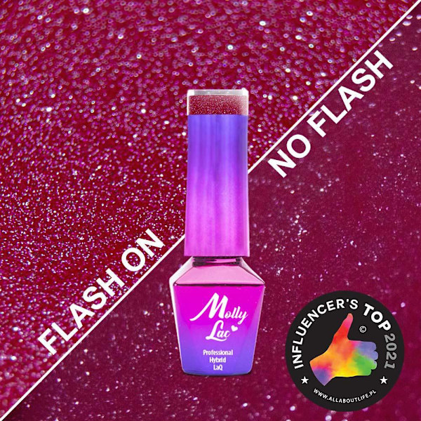 Mollylac - Gellack - Flashing Lights  - Nr606  5g UV-gel/LED