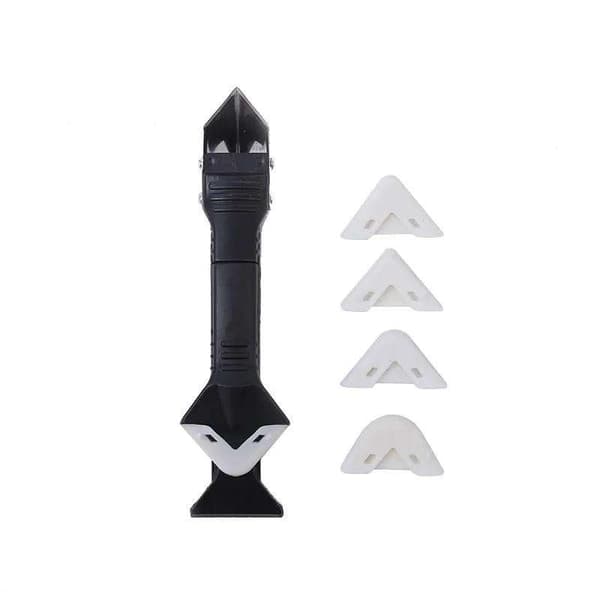 2 in 1 -nivelkaavin ja -tasoitin Black