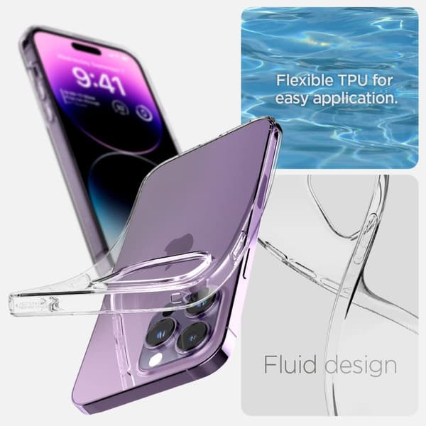 iPhone 14 - Silikonikotelo TPU - Ohut Transparent Iphone 14