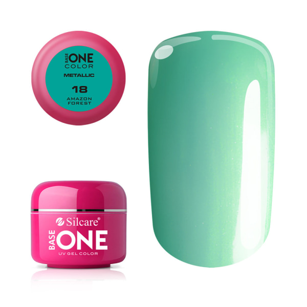 Base one - Metallic - Amazon Forest 5g UV gel Green