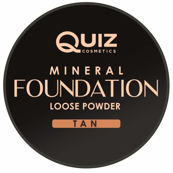 Mineralpuddersamling - Løs kraft - Quiz Cosmetics Beige - Finishing powder