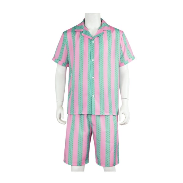 Ken - Barbie - Kostyme - Stripete dress - Cosplay Halloween - MultiColor L