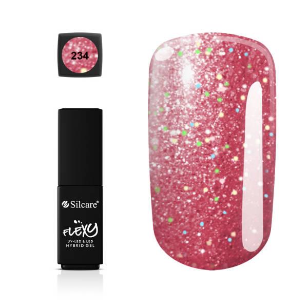 4 kpl - Geelilakka - Flexy - Sunny Fandango setti UV geeli/LED Multicolor