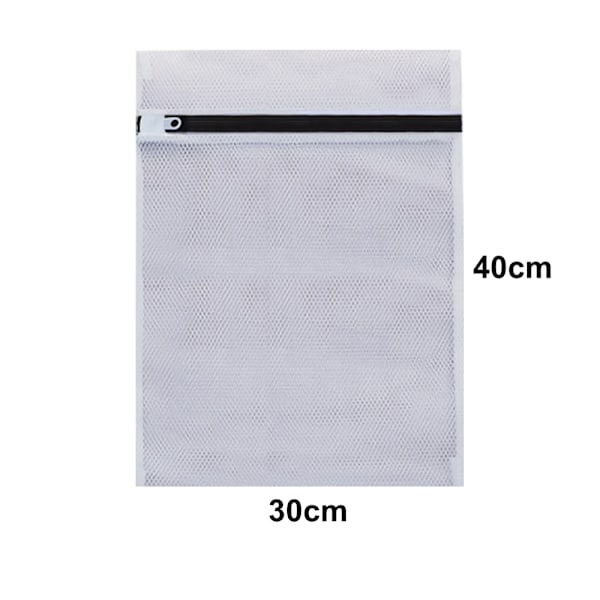 2st Tvättpåsar för underkläder - 30 x 40 cm White 30 x 40 cm