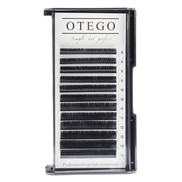 Flatlashes - C 0,15, 7-16mm Black 16mm