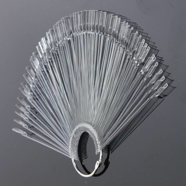 Visningstips, fleksibelt prøvekart / display med tips i plexiglass