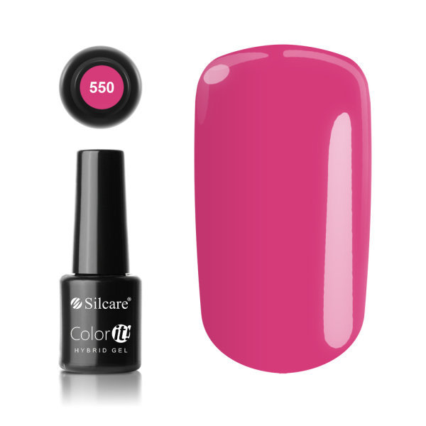 Geelilakka - Color IT - *550 8g UV geeli/LED Pink