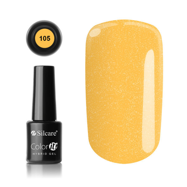 Gellack - Color IT - *105 8g UV-gel/LED Yellow