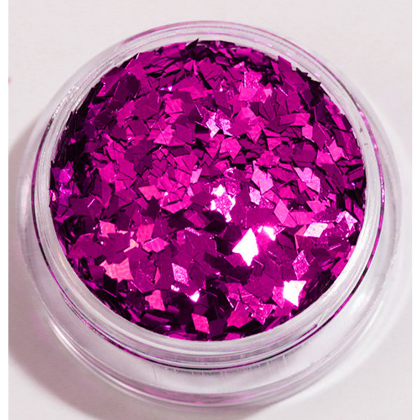 Nail Glitter - Rombi/Timantit - Purppura - 8ml - Glitter Purple