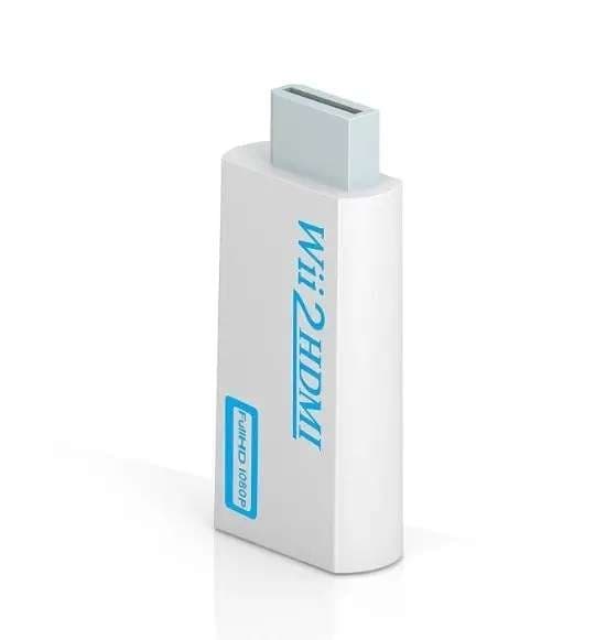Wii-HDMI-sovitin - Nintendo Wii - Full-HD 1080p White