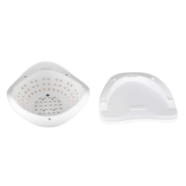 UV/LED-lampa med Timerfunktion Vit