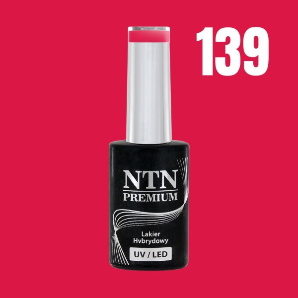 NTN Premium - Gellack - California - Nr139 - 5g UV-gel / LED Raspberry