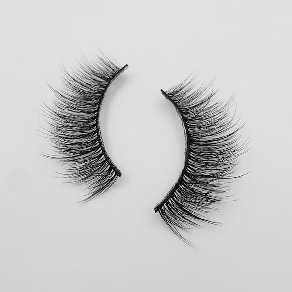 5 par falske øyevipper - 3D faux mink - G305 Black