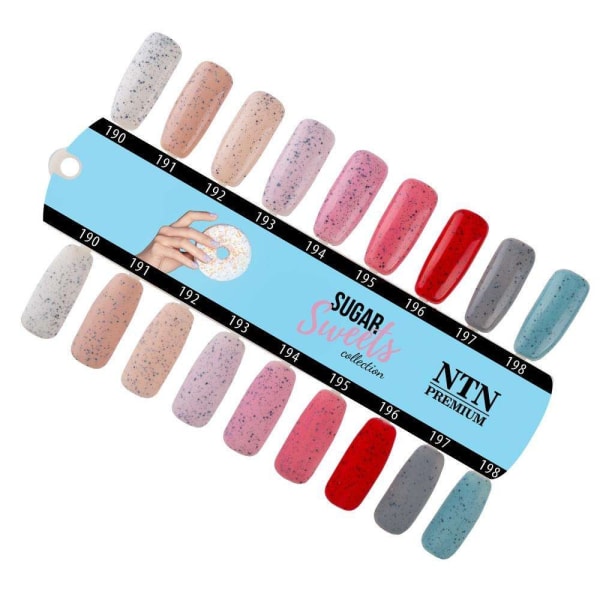 NTN Premium - Gellack - Sukkersøtsaker - Nr194 - 5g UV-gel / LED