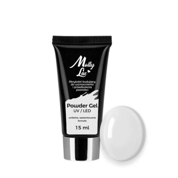 Polygel Powder gel Clear 15ml Akrylgel Transparent 7ddd