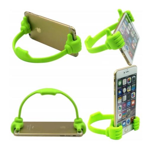 Universal Mobilhållare - Bordstativ - Thumbs Up - Justerbar MultiColor 3st