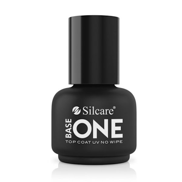 Base one - Top coat - Ingen aftørring - 15ml - Top coat Transparent