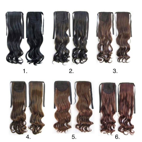 Hestehale / Extension - Flere farger Ponytail - 10