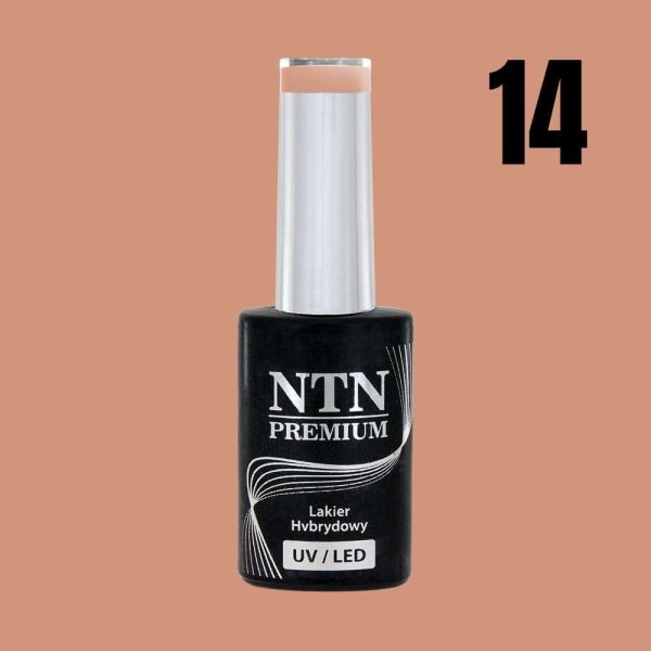 NTN Premium - Gelelakk - Toppløs - Nr14 - 5g UV gel/LED