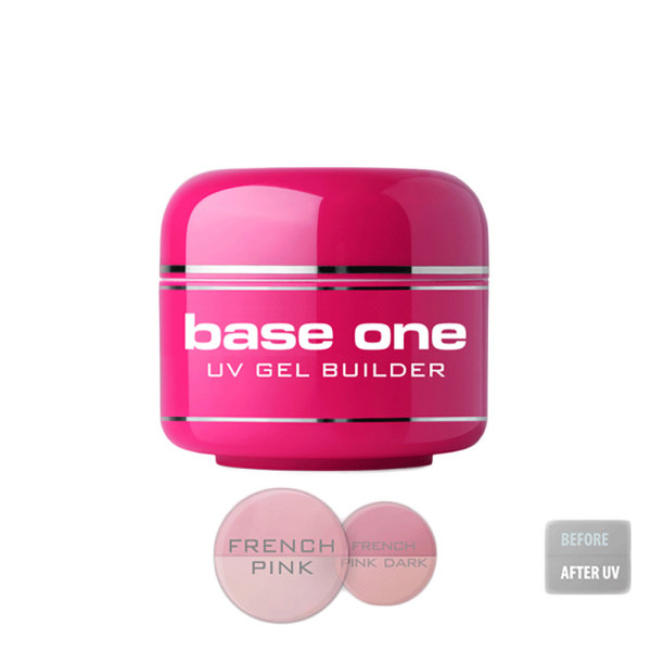 Base one - Builder - French pink 15g UV-gel Pink