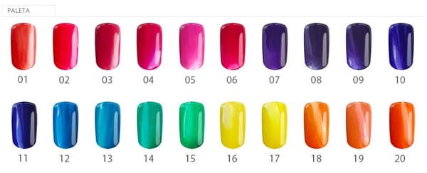Base one - Pearl - Pasjonsfrukt 5g UV gel Orange