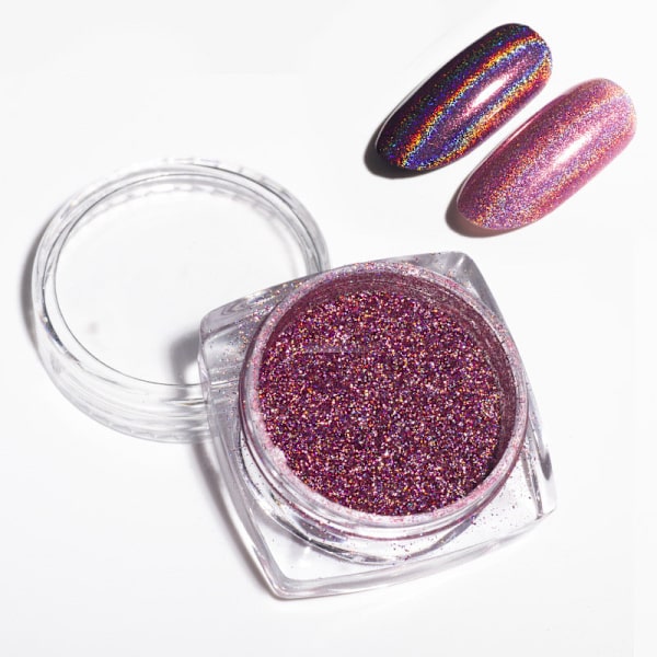 Rosa / lila mirror pigment - Chrome mirror powder