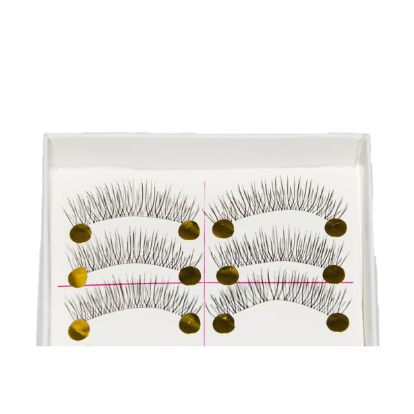 10 paria tekoripsiä lashes tekoripsiä Black