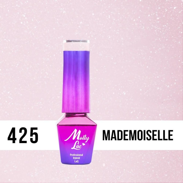 Mollylac - Gellack - Madame French - Nr425 - 5g UV-gel/LE5