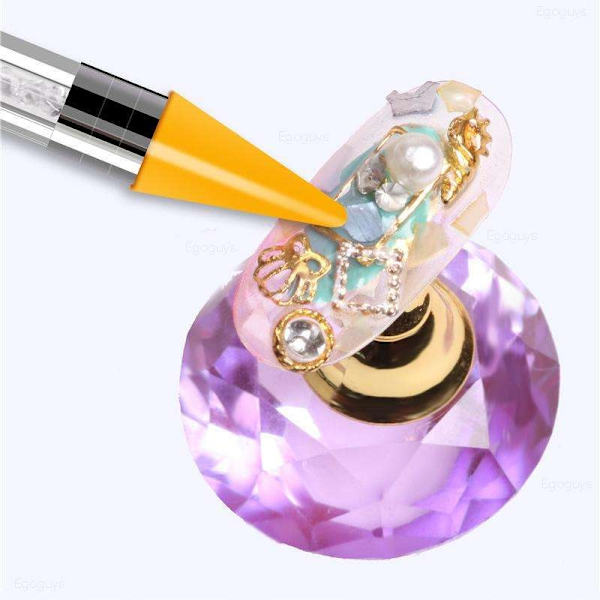 Rhinestone picker pen crystal -  Picking tool Svart