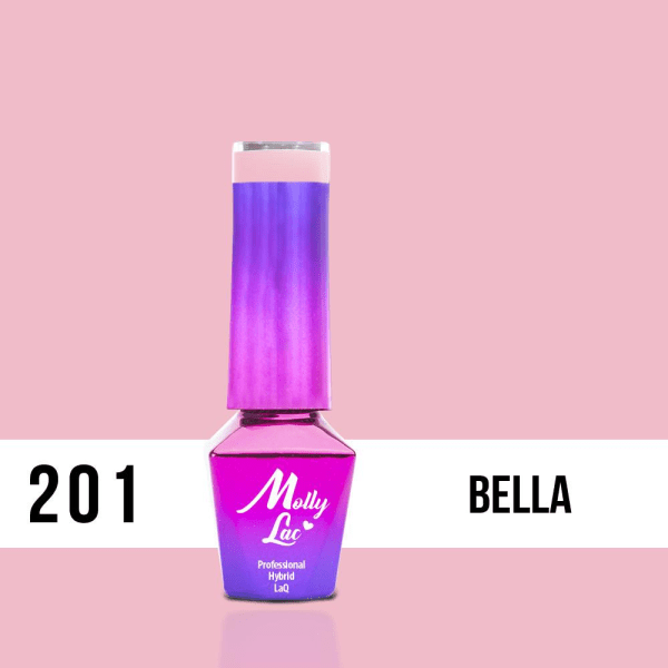 Mollylac - Gellack - Sensual - Nr201 - 5g UV-geeli / LED Pink