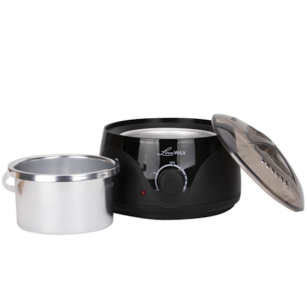 Voksvarmer for enkel hårfjerning Black
