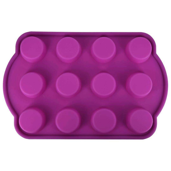 3-paks Muffinsform - Minimuffins - Muffinsbrett - Bakeform - Purple