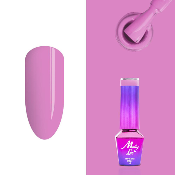 Mollylac - Gellack - Flamingo - Nr140 - 5g UV-gel/LED Rosa