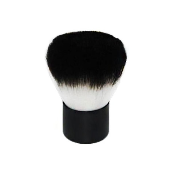Makeup Kabuki brush Black Foundation siveltimellä puuteriharja meikki Black