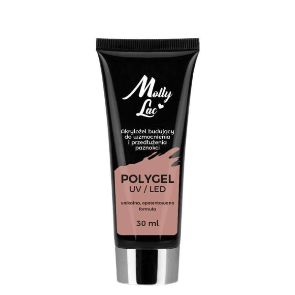 Polygel - Jauhegeeli - Vaaleanruskea 30ml - Akryyligeeli Light brown