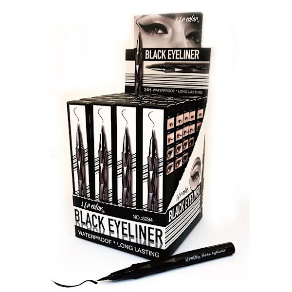 Eyeliner - nestemäinen tarkkuus - Musta - Vedenpitävä Black