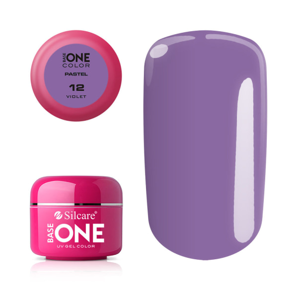 Base one - Pastell - Fiolett 5g UV gel Purple
