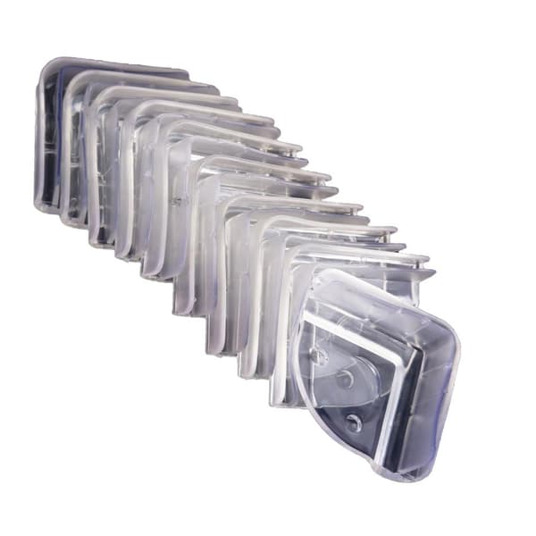 8-pack hjørnebeskyttere, Transparanta Transparent