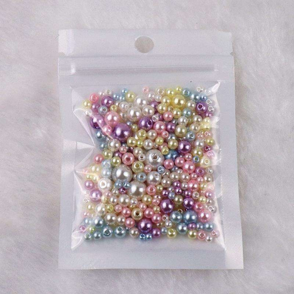 Akrylperler - 150 stk - Smykkefremstilling - DIY - Perleimitation Multicolor