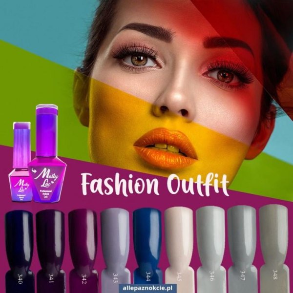 Mollylac - Gellack - Fashion Outfit - Nr340 - 5g UV-gel / LED