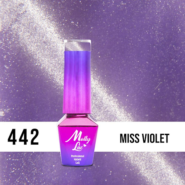 Mollylac - Geelilakka - Cat eye Womanity - Nr442 5g UV geeli/LED