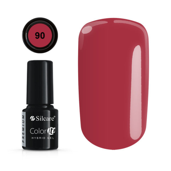 Gel polish - Farve IT - Premium - *90 UV gel/LED Red